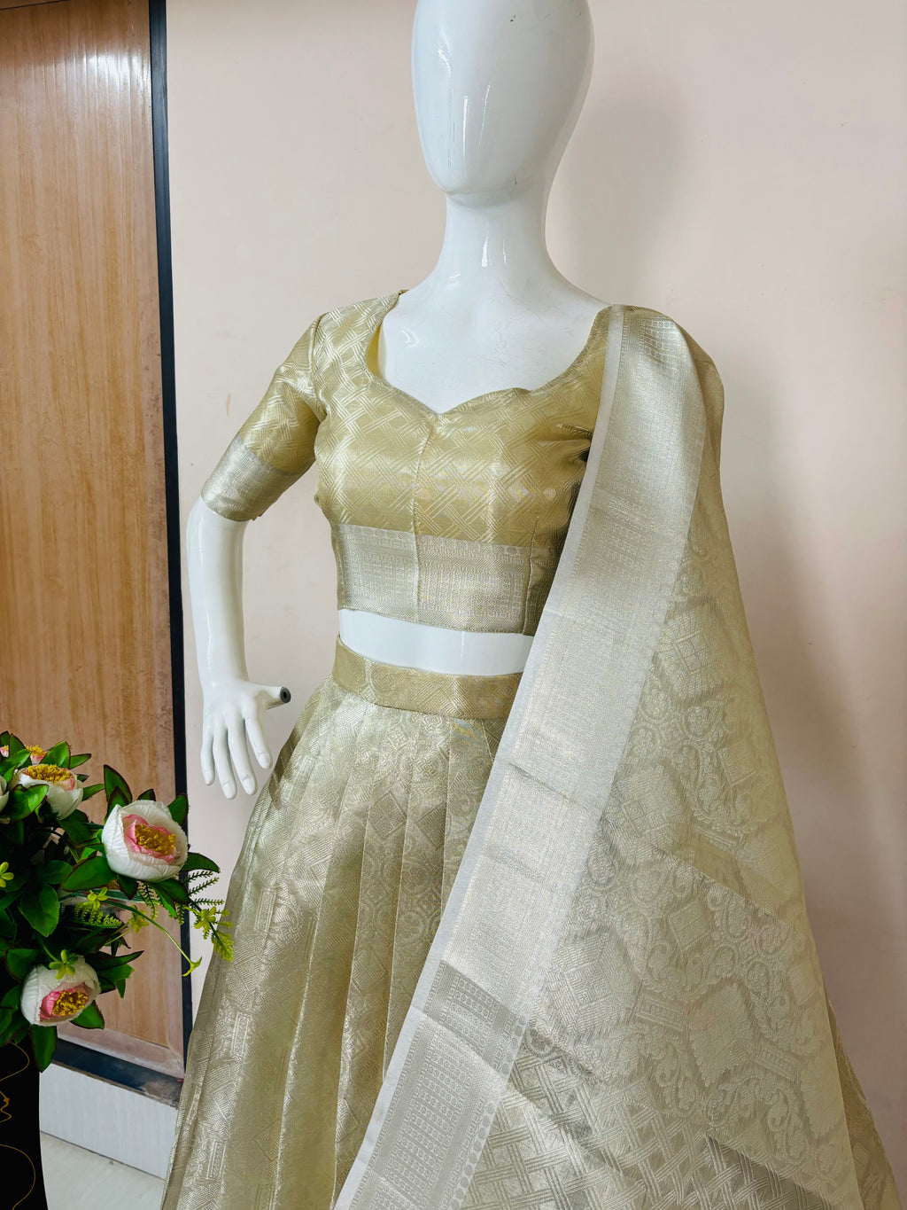 Vanilla Orchid lehenga