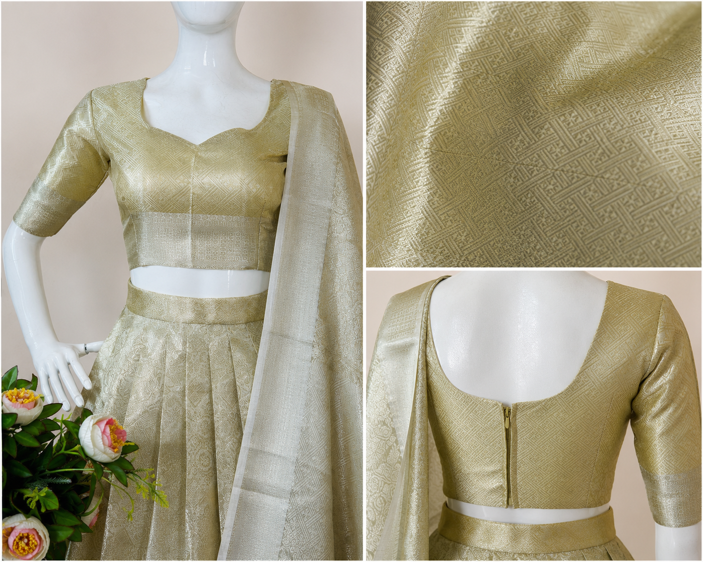 Vanilla Orchid Lehenga